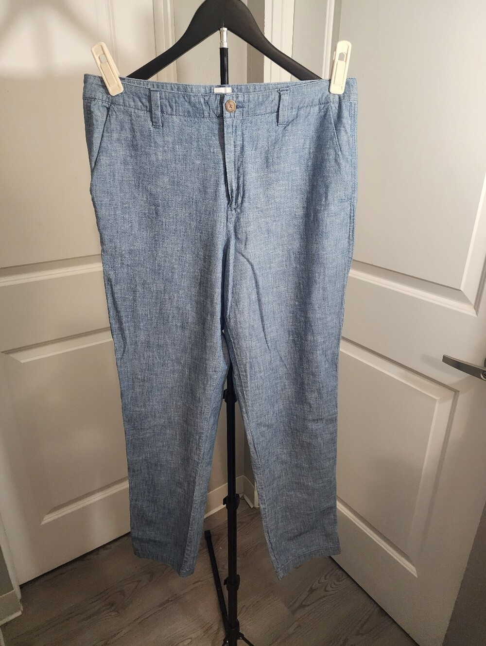 Gap Girlfriend Chambray Chino Pants Size 10T